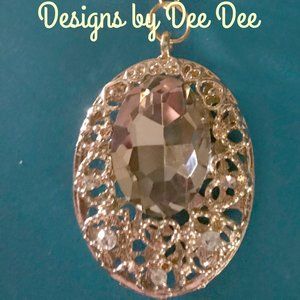 Necklace Enhancer or Scarf Jewelry